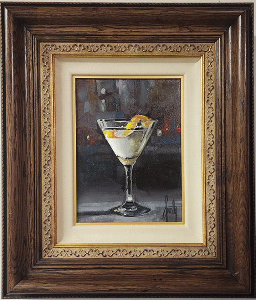 Vesper-Martini-12x9-Original-Steve-Barton